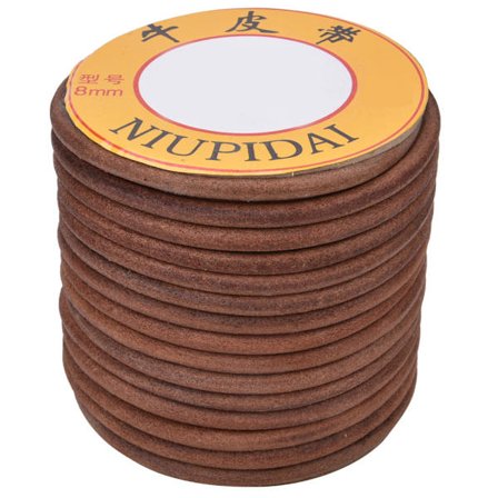 Syremaskine Læderbælte 20m Syremaskine Multifunktion Kohidebælte(8mm )