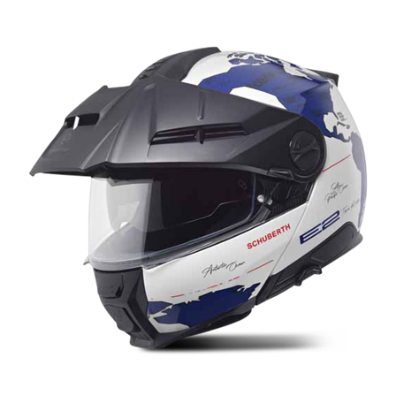 Schuberth E2 Öppningsbar Hjälm Blå S