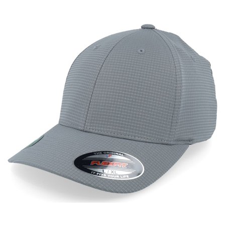Flexfit - Grey flexfit Czapka Z Daszkiem - Hydro Grid Stretch Grey Flexfit @ Hatstore