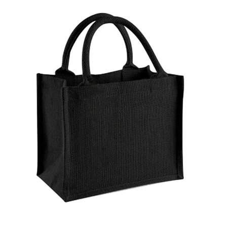 Westford Mill Jute Mini Gavepose (6 liter) One Size Svart/Svart Svart/Svart One Size
