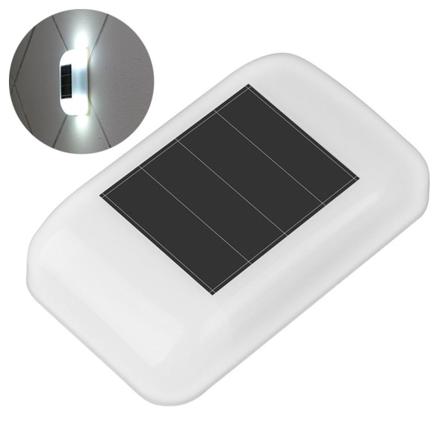 Solar Væglampe Vægvaskelampe HVID white
