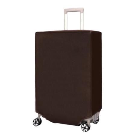 Slitesterk kofferbeskyttelse i non-woven materiale - Vanntett bagasjedeksel - Brun Brown 22 inches