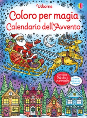Calendario dell'Avvento. Coloro per magia. Con pennellino Abigail Wheatley