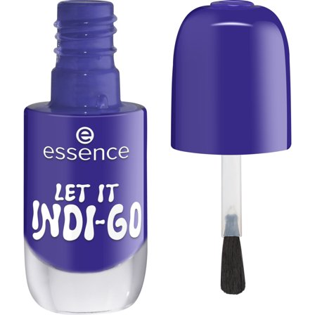 essence gel nail smalto unghie effetto gel 35-LET IT INDI-GO 8ml - Smalto Effetto Gel