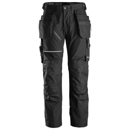Snickers Workwear 6214 RuffWork Arbetsbyxa svart 58, Arbetskläder