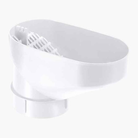 Renstratt För Takavvattning 110 mm Plast Vit - Biltema