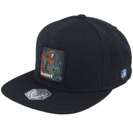 Critiql Hit - Svart snapback Keps - Deathlock Box Patch Black Snapback @ Hatstore