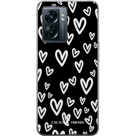 Yhteensopiva Puhelinkuori OnePlus OnePlus Nord N300 Cactus and Friends - Handdrawn Love Chaos