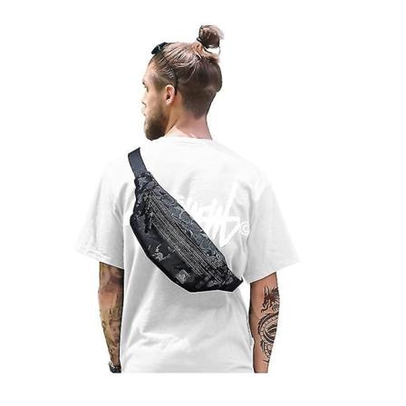Stor vattentät midjeväska för män kvinnor damer Fanny Pack f
