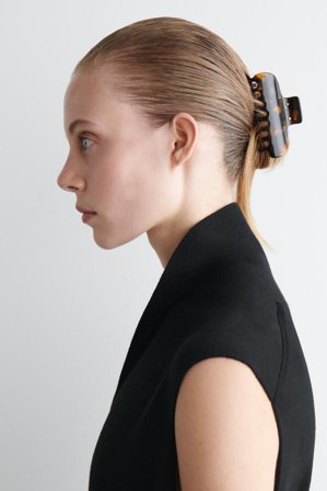 COS Women's Claw Hair Clip in Brown