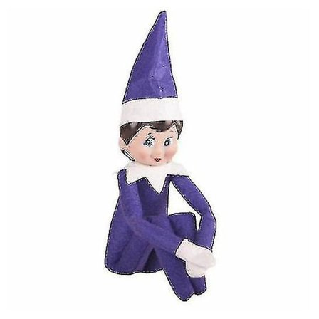 Nissen på hylden dreng pige figur julegave plys dukke legetøj julegave