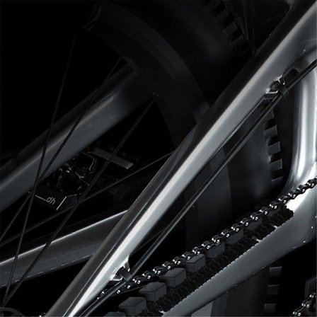 Vägcykel Klistermärke Ram Repskyddsfolie Cykel Avtagbara Dekaler Halkskydd Push Guard Ram Stil A