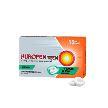 Nurofenteen 200 mg Ibuprofene Analgesico per Mal di Testa Mal di