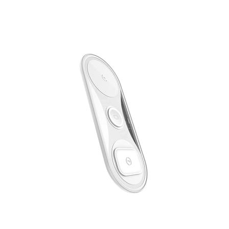 Langaton laturi Apple Watchille, iPhonelle ja AirPodsille Valkoinen