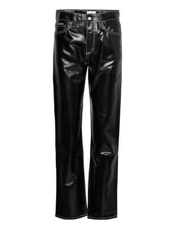 Orion Tar Black Trousers Leather Leggings/Housut Musta Eytys