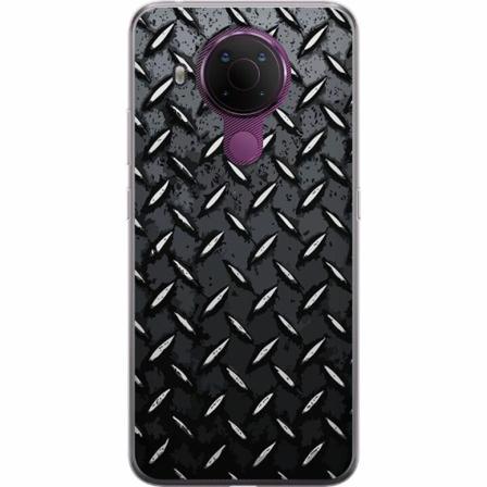 Nokia 5.4 Mjukt Skal - Metalliskt Mönster