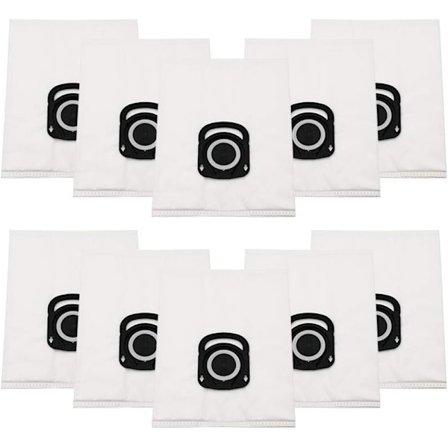 Yhteensopivat 10 kpl pölypussit Rowenta Silence Force 4A ZR200520 ZR200720 RO64xx -imureille, joissa on suodatin, hygienia ja hajunpoisto, 