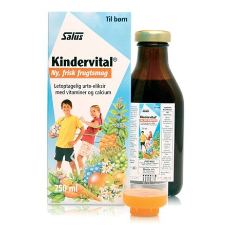 Salus KinderVital Salus, Helse & Madvarer, Børnevitaminer, Multivitaminer Til Børn