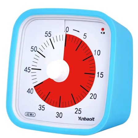 Visuell Time Timer 60 min - Perfekta Tidsverktyget för Barn