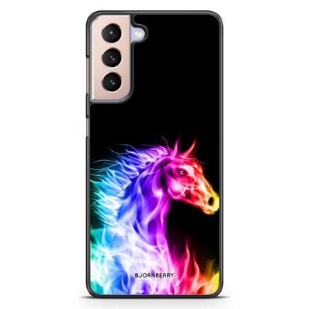 Bjornberry Skal Samsung Galaxy S21 - Flames Horse