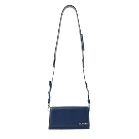 Jacquemus Shoulder Väska blå, Dam Axelremsväskor, Dam, Storlek: ONE SIZE
