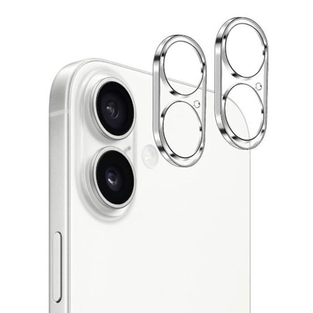 Suojakamera - PHONILLICO - iPhone 17 - 2 kpl - Karkaistu lasi - Naarmuuntumiskestävä