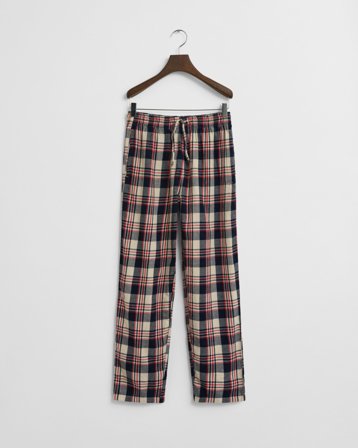 GANT Teenager Flanell Pyjamahose mit Karomuster (170) Rot