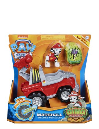 Paw Patrol Dino Deluxe Vehicles Marshall Red MAKI