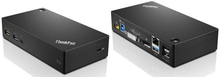 Lenovo ThinkPad USB 3.0 Pro Dock - dokkingstasjon - USB - DP - GigE