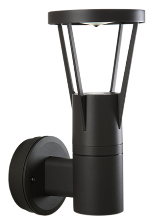 SG Arco Air Wall Grafitt 75lm 2700K Ra>90 Faseavsnitt 6W LED