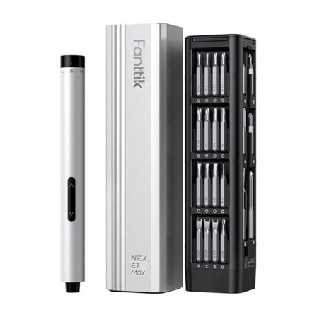 Fanttik E1 Max 3,7V(sølv) elektrisk skruetrækkersæt