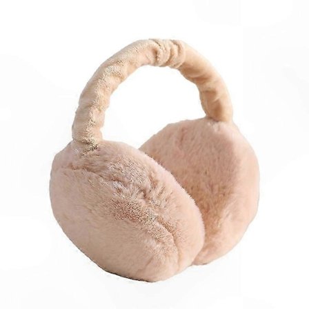 Bløde imiteret pels ørevarmere med justerbar pasform til vintervarme og komfort