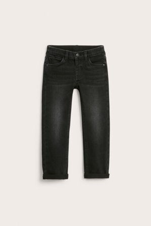 Kappahl | Straight jeans jogger denim | Czarny dżins