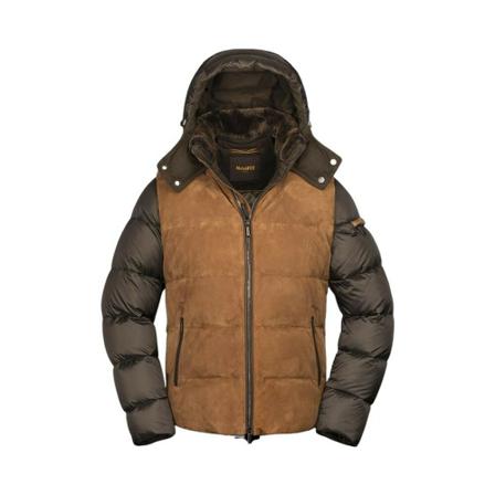 Moorer, Casciano-Fur-Urn Jacket Brązowy, Mężczyzna, Rozmiar: XL