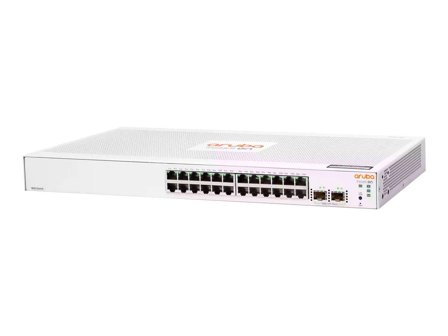 Hewlett Packard Enterprise HPE Networking Instant On 1830 24G 2SFP Switch - switch - 24 porter - smart - rackmonterbar