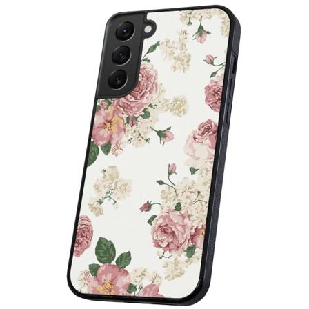 Samsung Galaxy S21 Plus - Cover/Mobilcover Retro Blomster