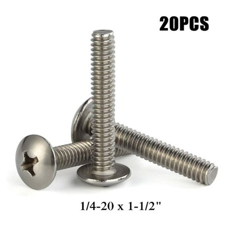 20 kpl koneruuvit ristikon pää Phillips ruuvit ristikon pään pultit