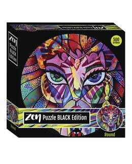Runt pussel Ansikte 500 bitar