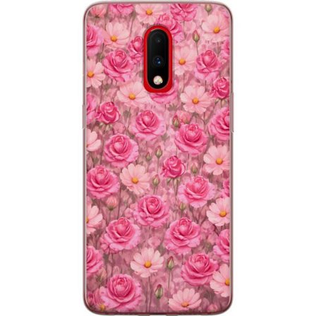 Kompatibel Mobilcover til OnePlus 7 Petal Reverie Blush Rose