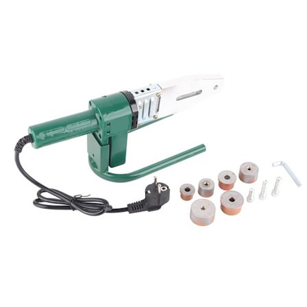 Elektronisk Konstant Temperatur Smeltemaskine PPR Rør Svejsning Jernboks Tynd Dysehoved Gul 20-32mm EU Stik 220V