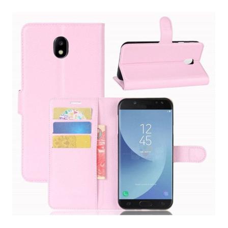 Samsung Galaxy J5 (2017) Enfärgat fodral - Ljus rosa Rosa