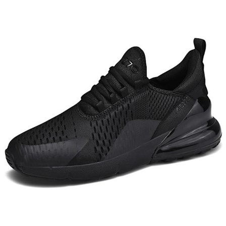 Herr Air Sports Löparskor Andningsbara Sneakers Max 270 Svart Svart 47