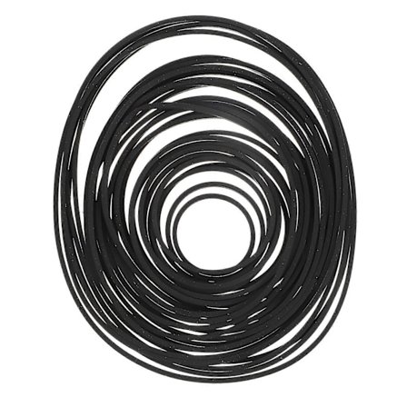 30 stk. Kassettebåndoptager Kassettebåndmaskine Rem Kassette Vedligeholdelsesremme Optager Drivrem Reparation 2024THO