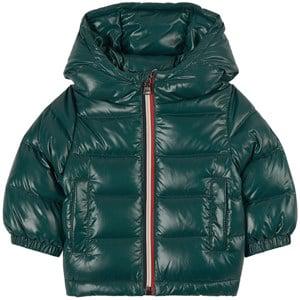 Kids - Moncler Green New Aubert Down Jacket 12-18 Months - Coats and jackets - 12-18 months - Green - Junge