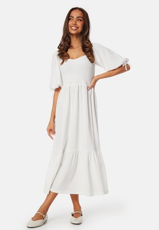 BUBBLEROOM Short Sleeve Smock Dress Klær