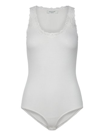 Rosemunde | Silk Bodystocking W/ Lace | XXL