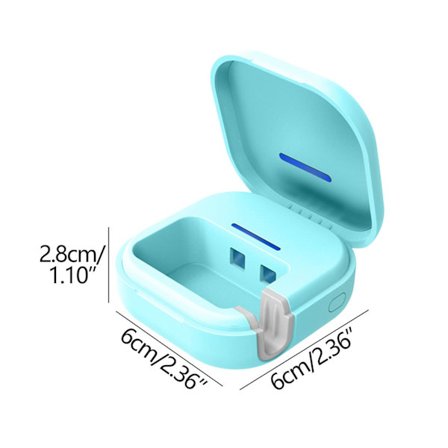 Lattia- ja höyrypuhdistustarvikkeet Uvc-kannettava hammasharjan sterilointikotelo Led-sterilointihammasharjan pidike Hammasharjan sterilointi UV-