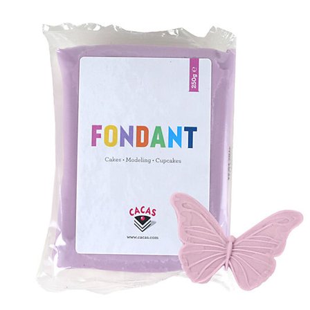 CACAS Fondant Lilla 250g