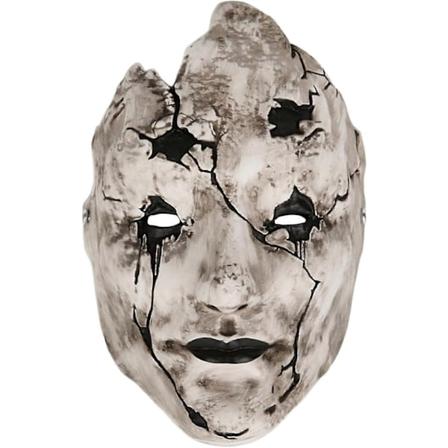Svart Myt: Wukong Mask Taoist Mi Cosplay Halloween Maskerad Skräck Mask med Justerbara Remmar-WELLNGS