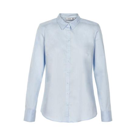 Fransa Shirt Blå, Dame Skjorter